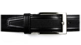 Guard #1297 35mm Black Cowhide Dress Belt