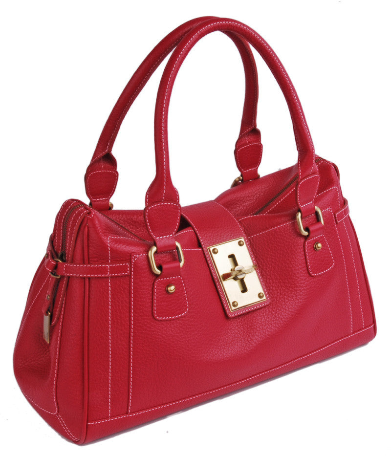 #4176 Red, Petek 1855 Ladies Handbag