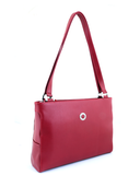Petek 1855 Model: 4016, Red, Luxury Leather Handbag, Front