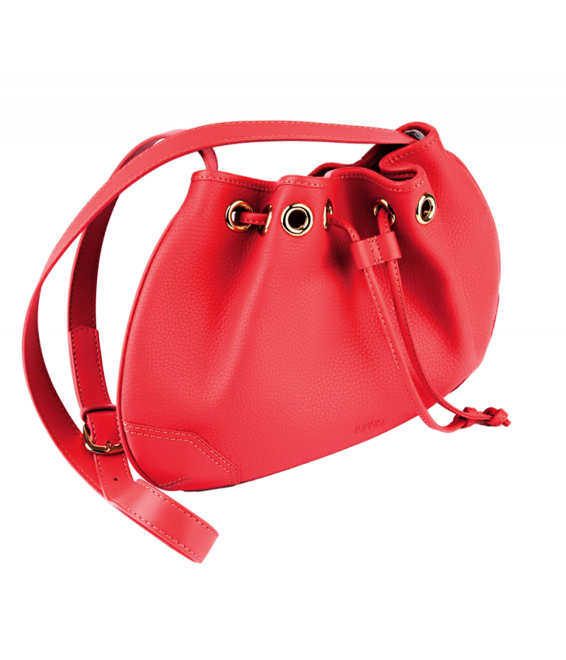 #4245 Petek 1855, Red, Ladies Shoulder Bag