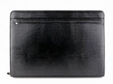 Petek 1855, Model: 2801, Black Luxury Leather Briefcase, back