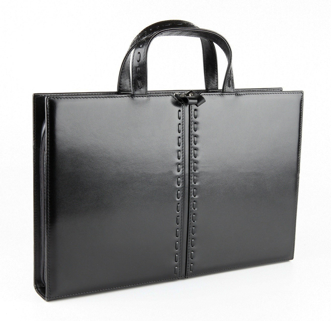 #812 Black, Petek 1855 Briefcase