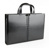 #812 Black, Petek 1855 Briefcase