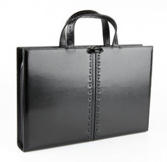 #812 Black, Petek 1855 Briefcase