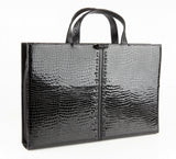 #812 Gloss Black, Petek 1855 Briefcase