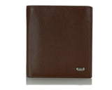 227, Petek 1855, Compact Wallet With Coin Purse, Men's Leather Wallet