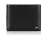 220, Petek 1855, Solid Black, Men's Leather Wallet