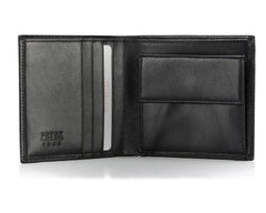 121, Petek 1855, Solid Black, Men's Leather Wallet