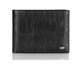 131, Petek 1855, Black 046, Men's Large Leather Wallet