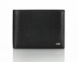 131, Petek 1855, Black 046, Men's Large Leather Wallet