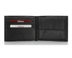 131, Petek 1855, Black 046, Men's Large Leather Wallet