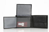 131, Petek 1855, Black 046, Men's Large Leather Wallet