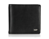 197, Petek 1855, Black, With Money Clip, Men's Leather Wallet