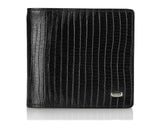 197, Petek 1855, Black, With Money Clip, Men's Leather Wallet