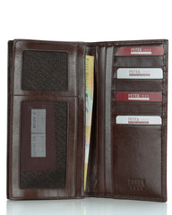 244 Solid Brown, Business & Travel Wallet