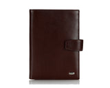 368 Solid Brown, Travel & Business Wallet With Coin Purse