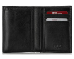 269, Petek 1855, Solid Black, Slim Wallet
