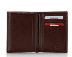 269, Petek 1855,  Solid Brown, Slim Wallet