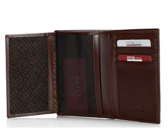 269, Petek 1855,  Solid Brown, Slim Wallet