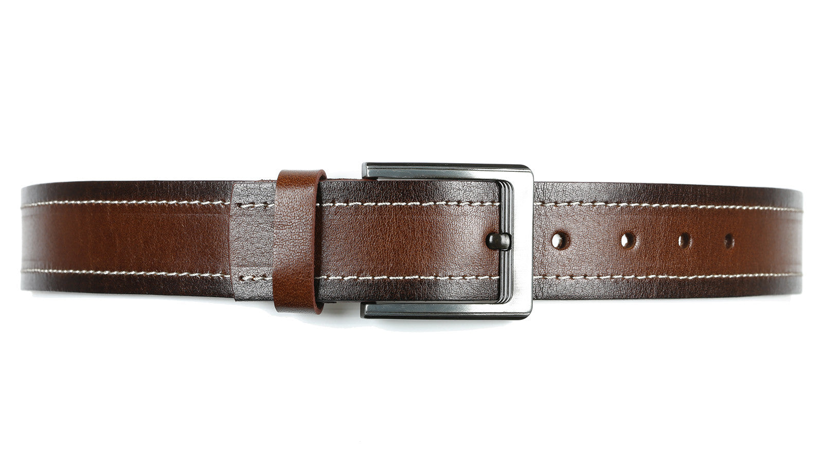 Guard #3245 45mm, Two-Tone Brown, Every Day, Water-Buffalo Leather Belt