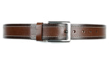 Guard #3245 45mm, Two-Tone Brown, Every Day, Water-Buffalo Leather Belt