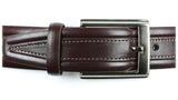 Guard #1303 35mm Dark Brown Cowhide Dress Belt