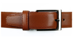 Guard #1296 35mm Tuscany Brown Cowhide Dress Belt
