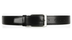 Guard #1296 35mm Black, Cowhide Dress Belt,