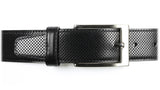 Guard #1296 35mm Black, Cowhide Dress Belt,