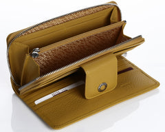 460 Yellow  Clutch Wallet, Petek 1855