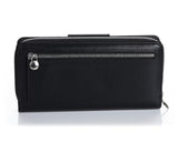 460 Solid Black  Clutch Wallet, Petek 1855