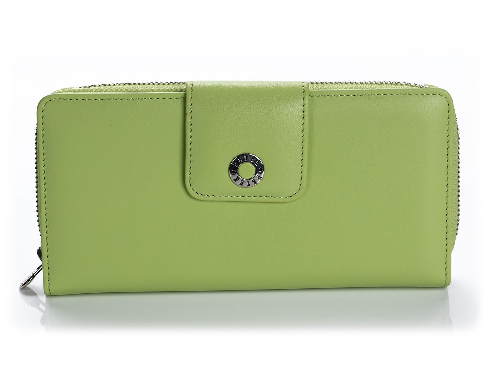 460 Sharp Green  Clutch Wallet, Petek 1855
