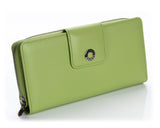 460 Sharp Green  Clutch Wallet, Petek 1855