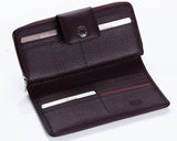 460 Burgundy  Clutch Wallet, Petek 1855
