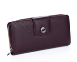 460 Burgundy  Clutch Wallet, Petek 1855