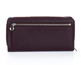 460 Burgundy  Clutch Wallet, Petek 1855