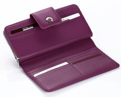 460 Purple  Clutch Wallet, Petek 1855