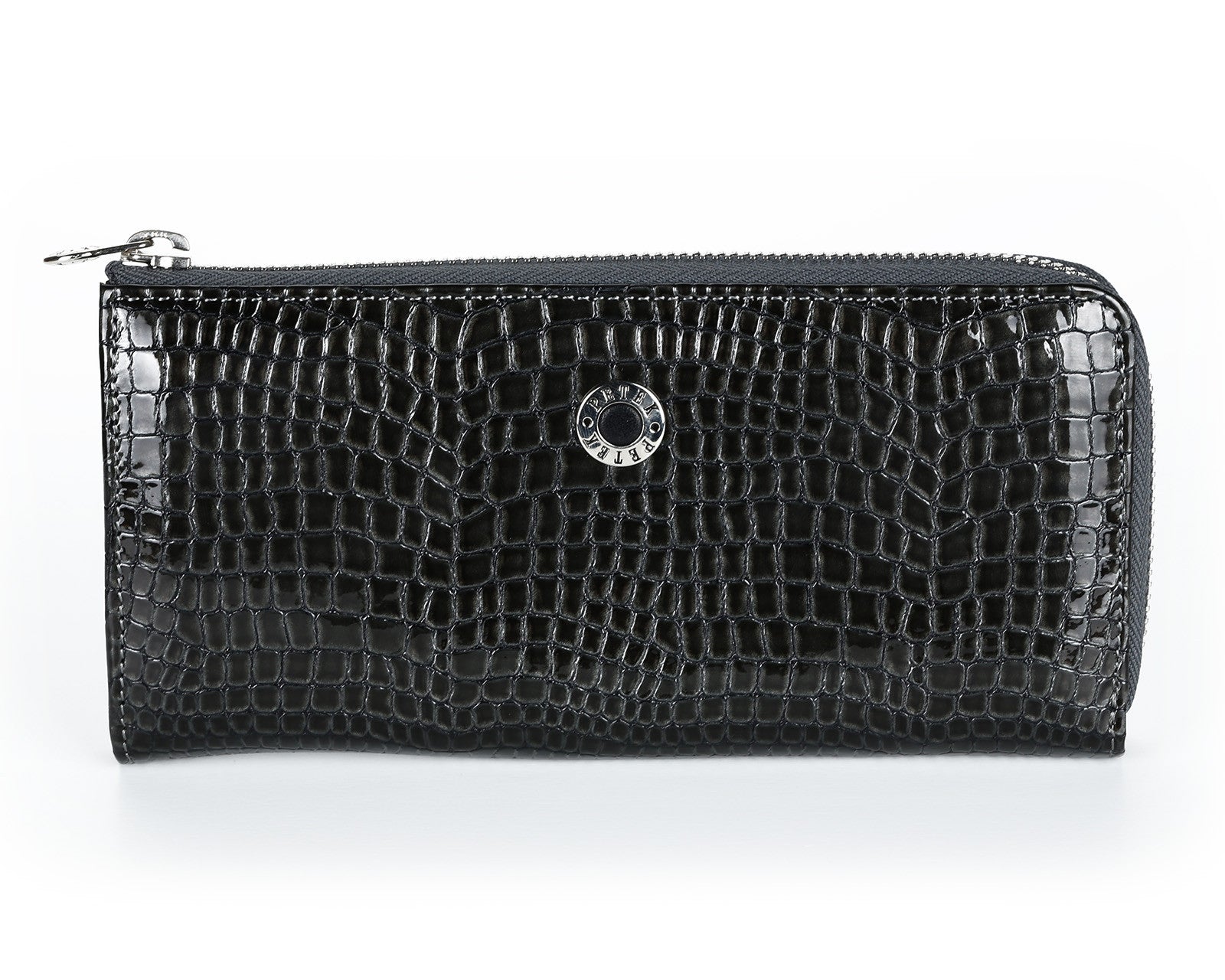 476 Anthracite, Petek 1855 Women's Leather Wallet