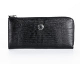 476 Crocodile Black, Petek 1855 Women's Leather Wallet