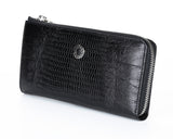 476 Crocodile Black, Petek 1855 Women's Leather Wallet