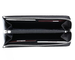 476 Crocodile Black, Petek 1855 Women's Leather Wallet