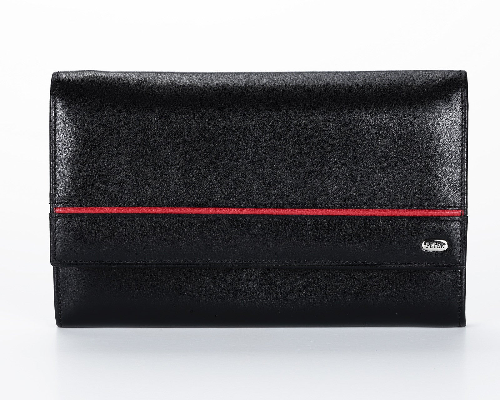 407 Black, Petek 1855 Women's Leather Wallet
