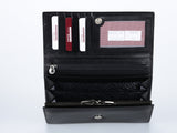 407 Black, Petek 1855 Women's Leather Wallet