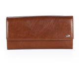 440 Brown, Petek 1855 Women's Leather Wallet