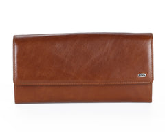 440 Brown, Petek 1855 Women's Leather Wallet