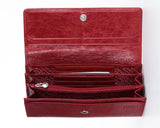 440 Red, Petek 1855 Women's Leather Wallet