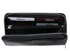 397 Crocodile Gloss  Black, Petek 1855 Women's Leather Wallet