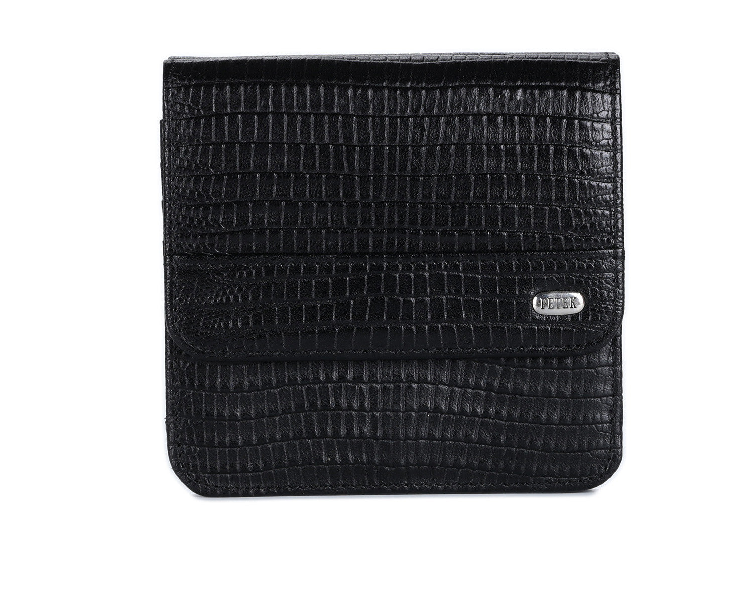 355 Crocodile Black, Petek 1855 Women's Leather Wallet
