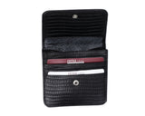 355 Crocodile Black, Petek 1855 Women's Leather Wallet