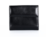 335 Solid Black, Petek 1855 Women's Leather Wallet
